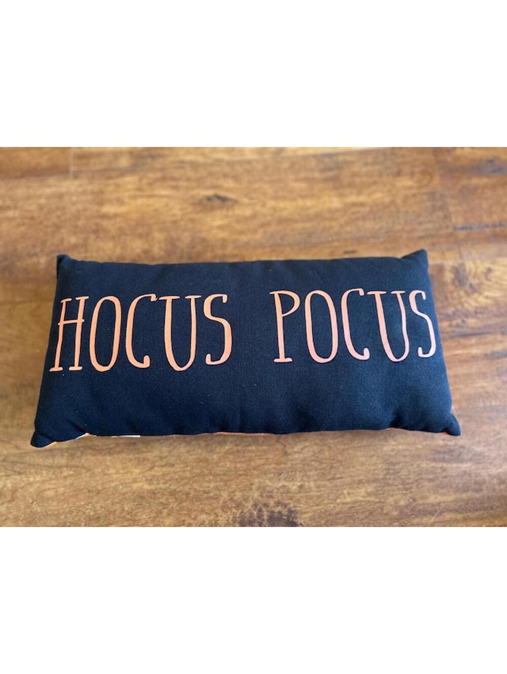 Halloween Double-Sided Decorative Pillow - Hocus Pocus / Trick or Treat